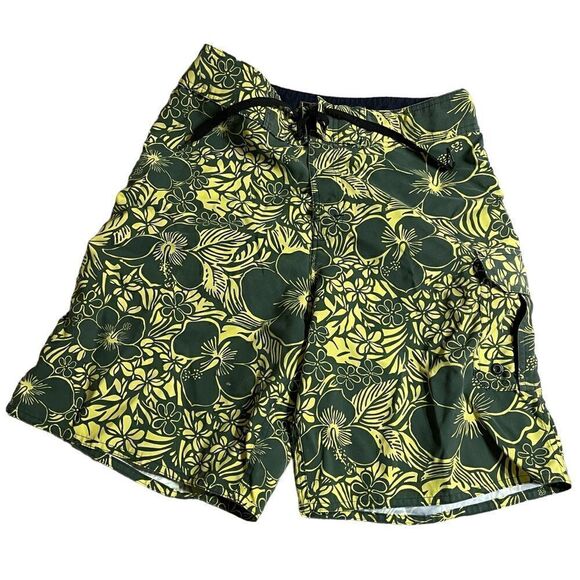 Quiksilver Silver Edition Tropical Board shorts Swimwear - Picture 1 of 8